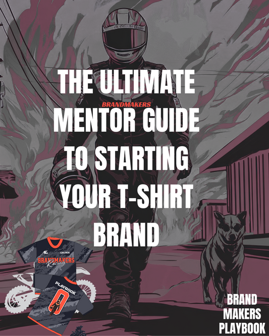 BrandMakers Playbook ebook – step-by-step guide to starting and growing a T-shirt brand